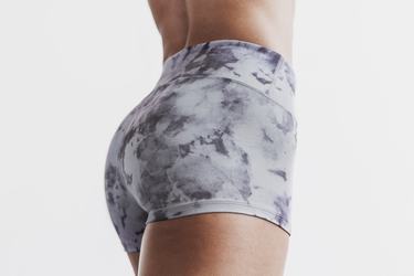 Nobull 2" Tie-Dye Women's Shorts Black | Australia (VO9563)